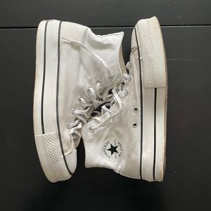 Converse All Star Canvas Platform High Tops